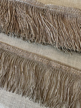 Load image into Gallery viewer, Antique Silver Metal Bullion Fringe
