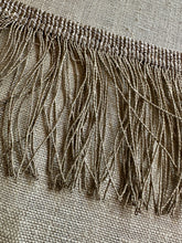 Load image into Gallery viewer, Antique Silver Metal Bullion Fringe