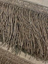 Load image into Gallery viewer, Antique Silver Metal Bullion Fringe