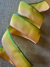 Load image into Gallery viewer, French Ombre Wired Ribbons for Ribbon Work one Inch width