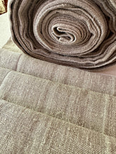 Load image into Gallery viewer, Antique Homespun Heavy Linen Fabric