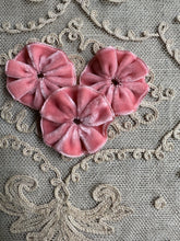 Load image into Gallery viewer, Vintage Velvet Flowers for Ribbon Work