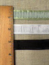 Load image into Gallery viewer, Ruched French Vintage Ribbon Trim with Drawstrings