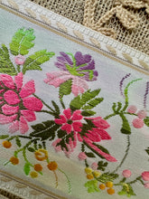 Load image into Gallery viewer, Vintage Ombre Floral Bouquets Ribbon