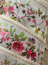 Load image into Gallery viewer, Vintage Ombre Floral Bouquets Ribbon