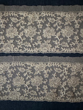 Load image into Gallery viewer, Vintage Embroidered Net Lace