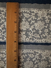 Load image into Gallery viewer, Vintage Embroidered Net Lace