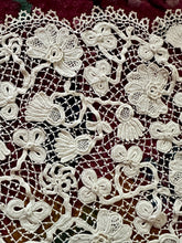 Load image into Gallery viewer, Antique Irish Crochet Shawl