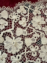 Load image into Gallery viewer, Antique Irish Crochet Shawl