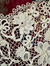 Load image into Gallery viewer, Antique Irish Crochet Shawl
