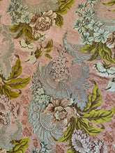 Load image into Gallery viewer, Belle Époque French Floral Brocade Fabric