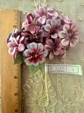 Load image into Gallery viewer, Antique Velvety Millinery Flower Bouquet