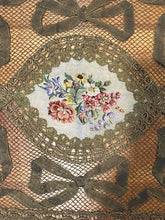 Load image into Gallery viewer, Antique French Metal Lace and Micro Petti Point Runner