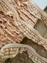 Load image into Gallery viewer, Vintage French Ruffled Trim