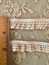 Load image into Gallery viewer, Vintage French Ruffled Trim