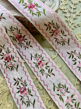 Load image into Gallery viewer, Antique French Ribbon Ombre Flowers &amp; Bows