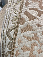 Load image into Gallery viewer, Vintage Damask Ribbon Gold Metallic Threads