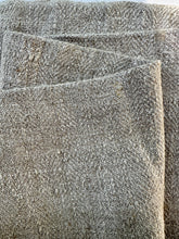 Load image into Gallery viewer, Antique Herringbone Weave Homespun Heavy Linen Fabric