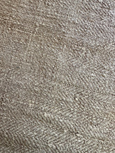 Load image into Gallery viewer, Antique Herringbone Weave Homespun Heavy Linen Fabric