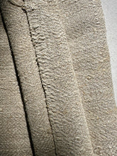 Load image into Gallery viewer, Antique Herringbone Weave Homespun Heavy Linen Fabric