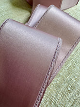 Load image into Gallery viewer, Vintage Lustrous Lavender Satin Ribbon