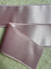 Load image into Gallery viewer, Vintage Lustrous Lavender Satin Ribbon