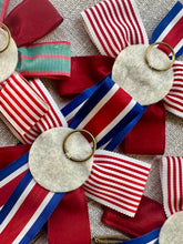 Load image into Gallery viewer, Patriotic Ornaments With Vintage &amp; Antique Metal Embellishments 5 Different