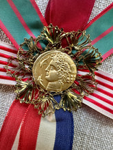 Load image into Gallery viewer, Patriotic Ornaments With Vintage &amp; Antique Metal Embellishments 5 Different