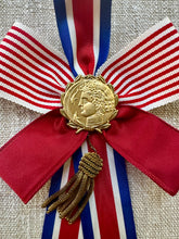 Load image into Gallery viewer, Patriotic Ornaments With Vintage &amp; Antique Metal Embellishments 5 Different