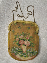Load image into Gallery viewer, Antique French Micro Petti Point Purse