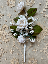 Load image into Gallery viewer, Vintage Bouquets of Millinery Flowers Roses and Buds