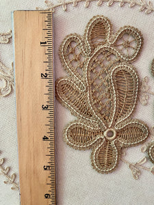 Hand Made Linen Lace Appliques