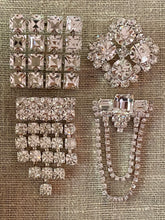 Load image into Gallery viewer, Czech Prong Set Rhinestone Vintage Buttons and Embellishments
