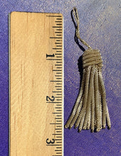 Load image into Gallery viewer, Silver Metal Tassels Two Styles