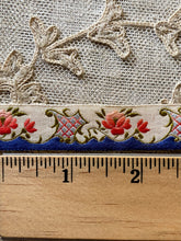 Load image into Gallery viewer, Three Different Choices of Antique French Ribbons by the half yard