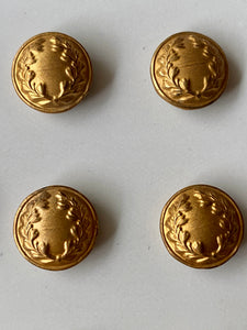 French Gold Gilt Antique Buttons