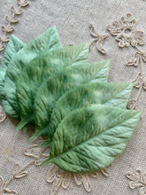 Load image into Gallery viewer, One Dozen Vintage Millinery Leaves in Three Different Color Choices