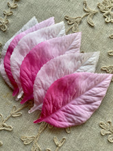 Load image into Gallery viewer, One Dozen Vintage Millinery Leaves in Three Different Color Choices