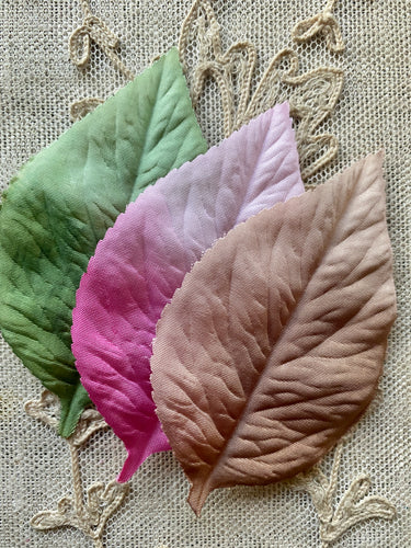 Vintage Millinery Leaves