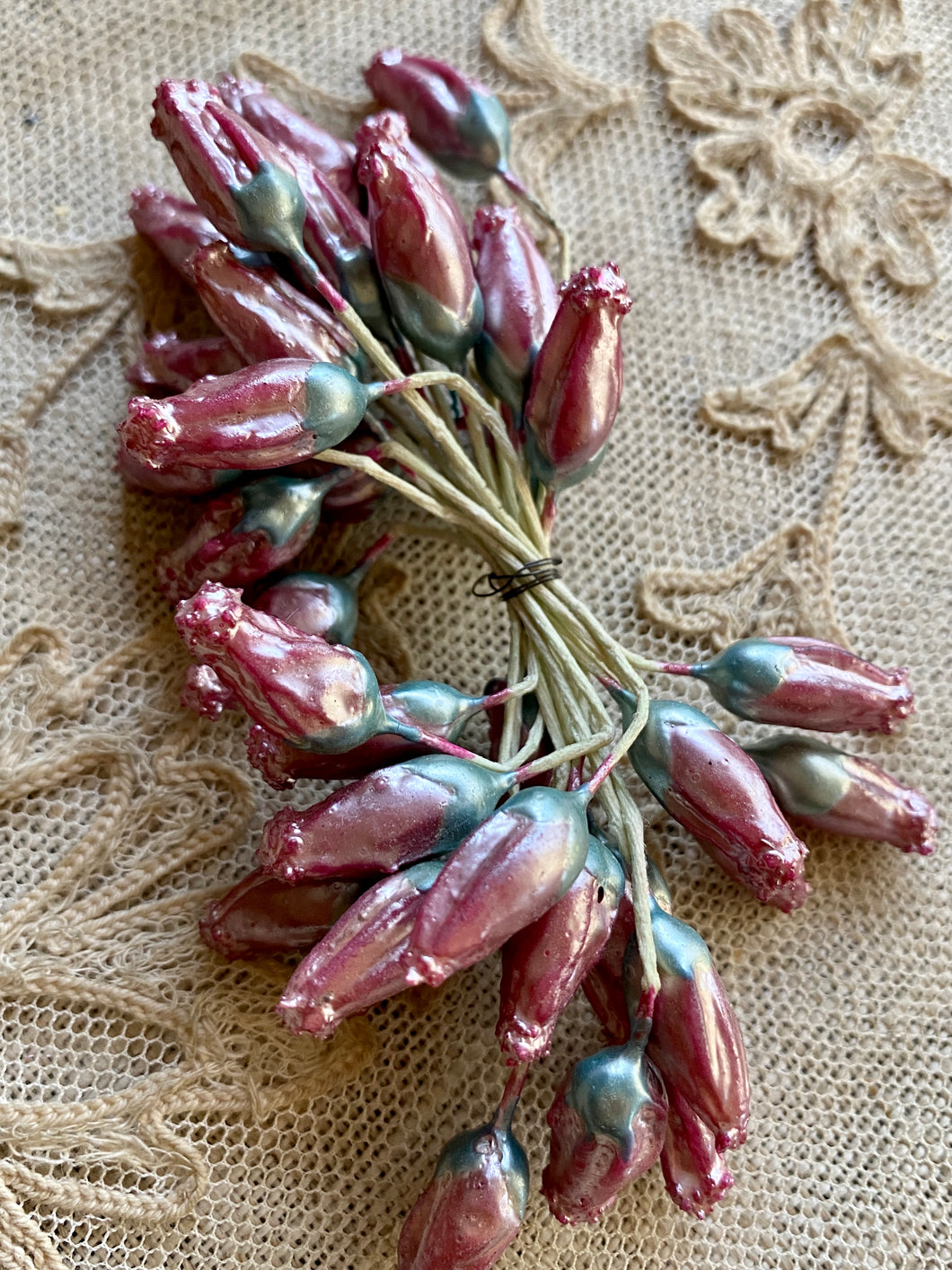 Original Large Bunches of French Rose Buds