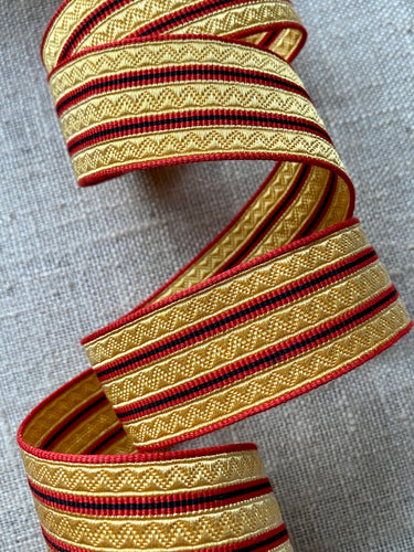 Two Different Choices Vintage French Finely Patterned Braid/Trim By the Yard