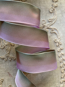 Pink to Green French Ombre Ribbon