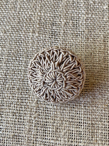 Hand-Crocheted Vintage Button
