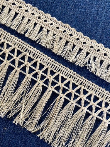 Two Different Widths of Antique Fringe