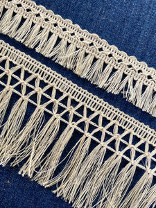 Two Different Widths of Antique Fringe