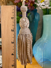 Load image into Gallery viewer, Two Different Choices Silver Metal Bullion Tassels