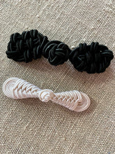 Load image into Gallery viewer, Hand Knotted Soutache Cord Vintage Button and Closure