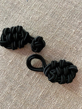 Load image into Gallery viewer, Hand Knotted Soutache Cord Vintage Button and Closure