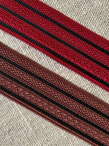 Vintage French Woven Ribbon Trim