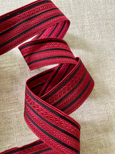 Vintage French Woven Ribbon Trim